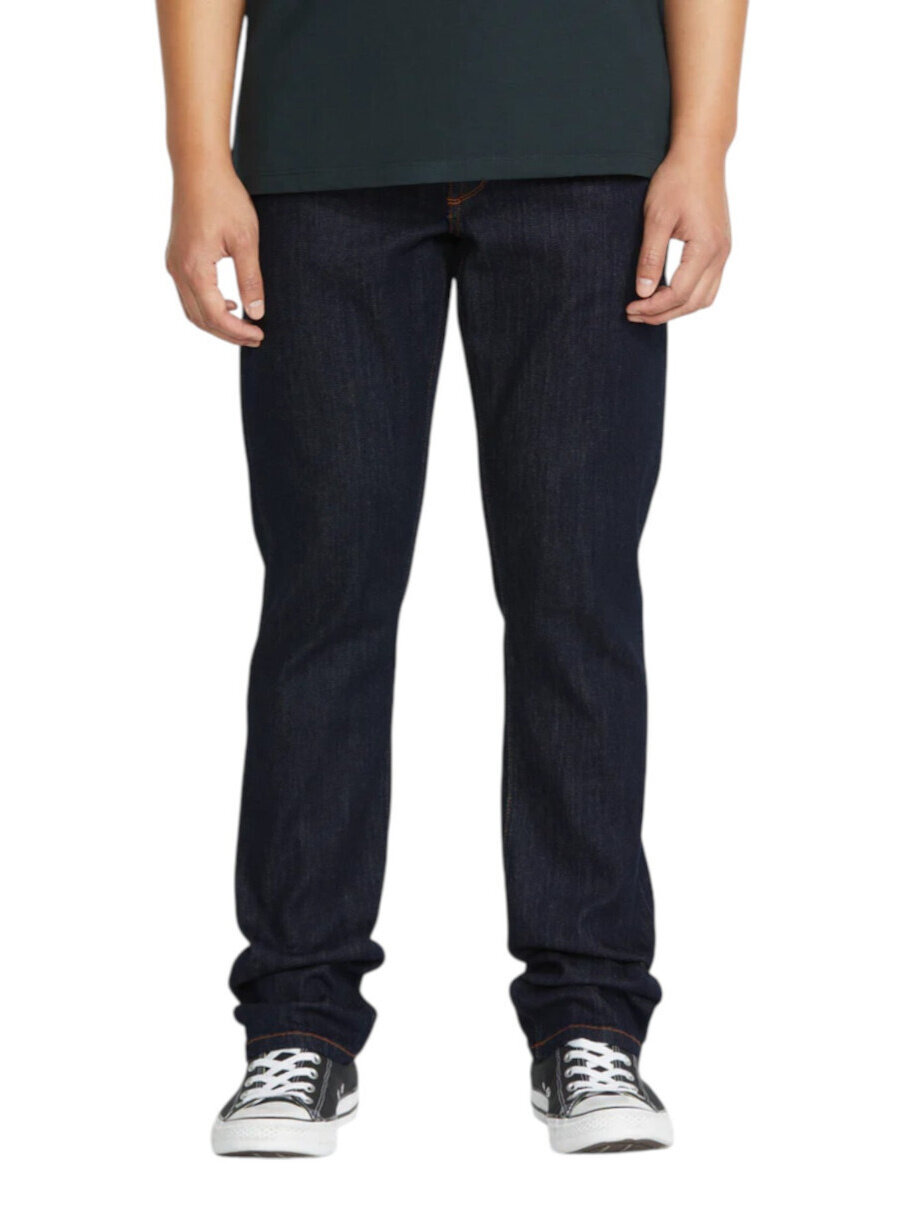 Volcom pánské kalhoty Vorta Denim Rinse | Modrá | Velikost 34 x 34