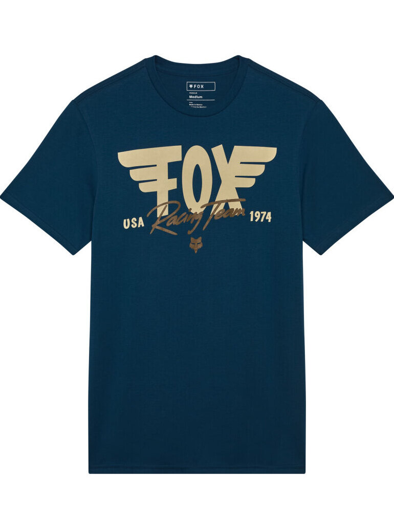 Fox pánské tričko Winged Ss Prem Twilight | Modrá | Velikost L