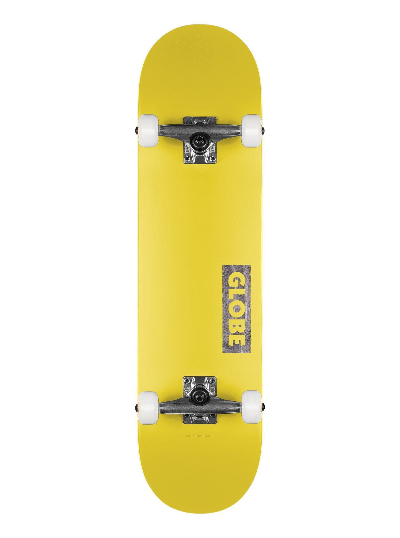 Levně Globe skateboard Goodstock 7.75" FU Neon Yellow | Žlutá | Velikost skate 7,75"