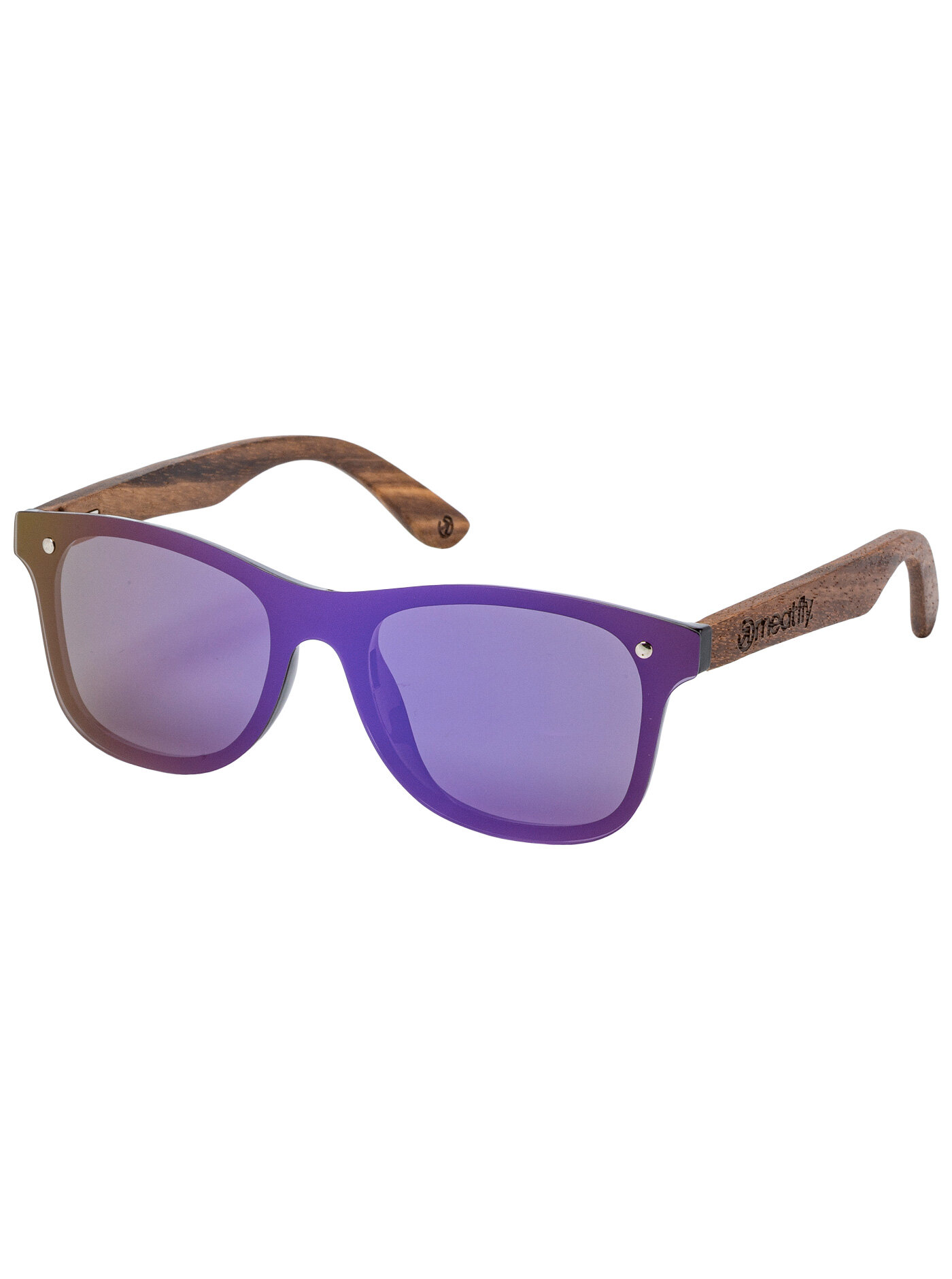 Levně Meatfly sluneční polarizační brýle Fusion Purple | Fialová | Velikost One Size