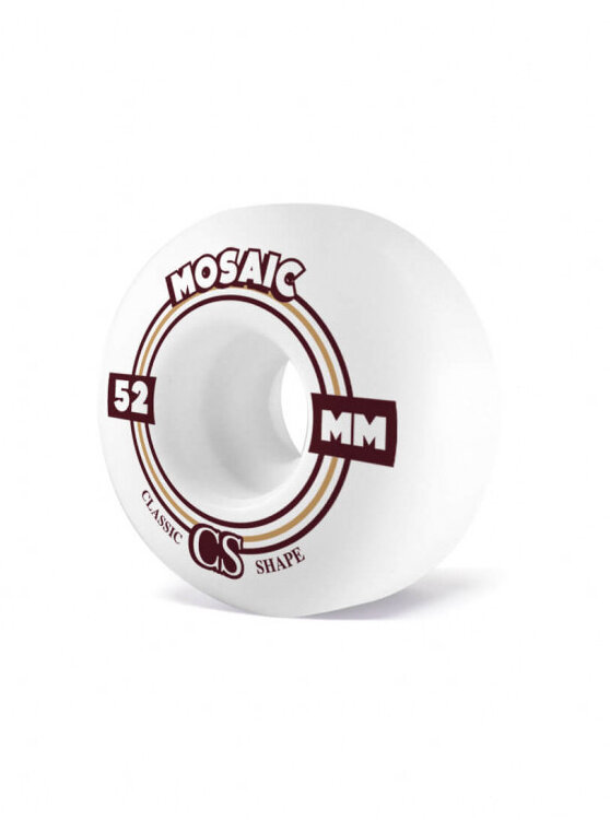 Levně Mosaic kolečka na skateboard CS Neo 52 mm 101a | Velikost skate 52 mm