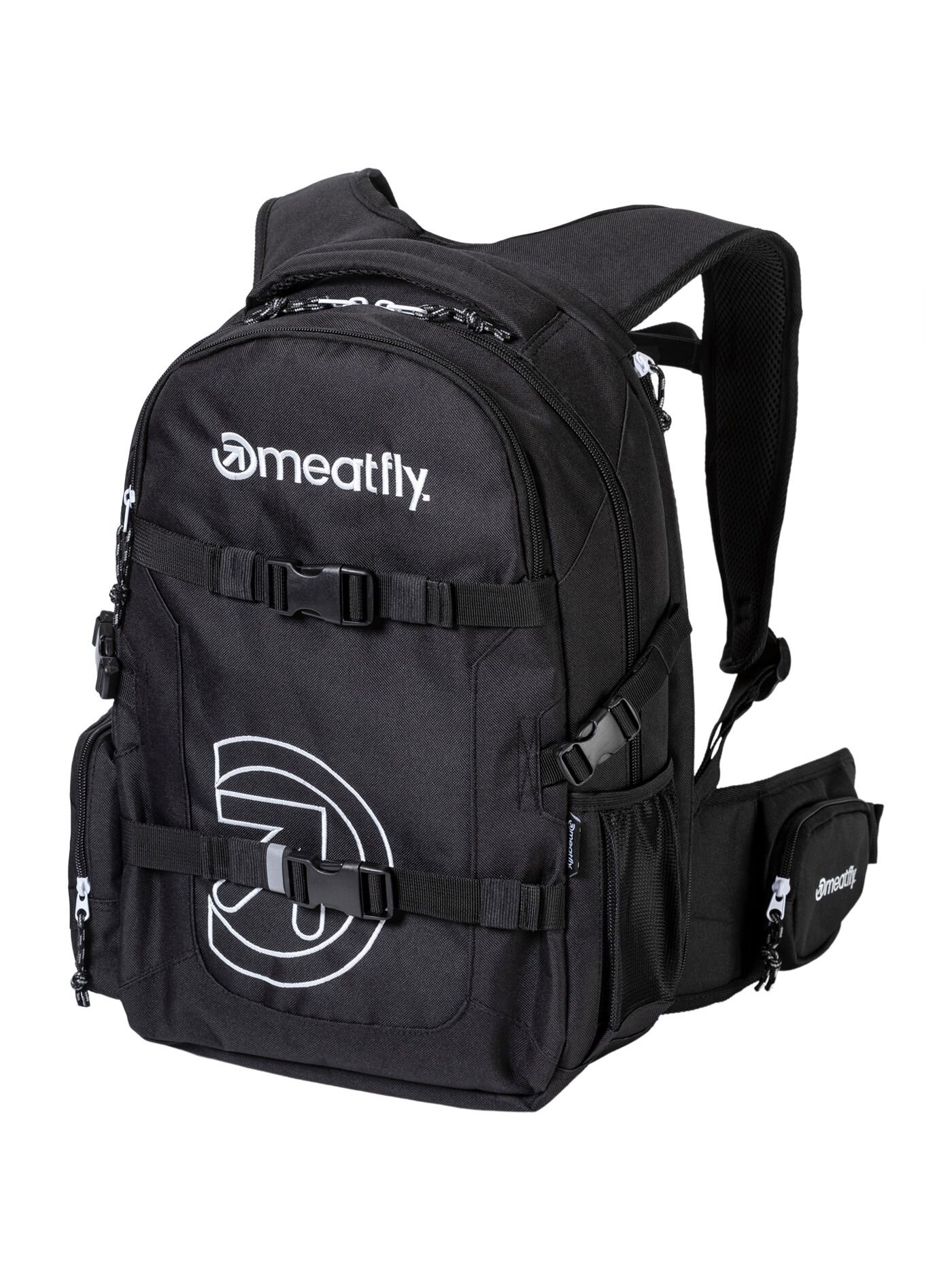 Levně Meatfly batoh Ramble Black 26 L | Černá | Objem 26 L