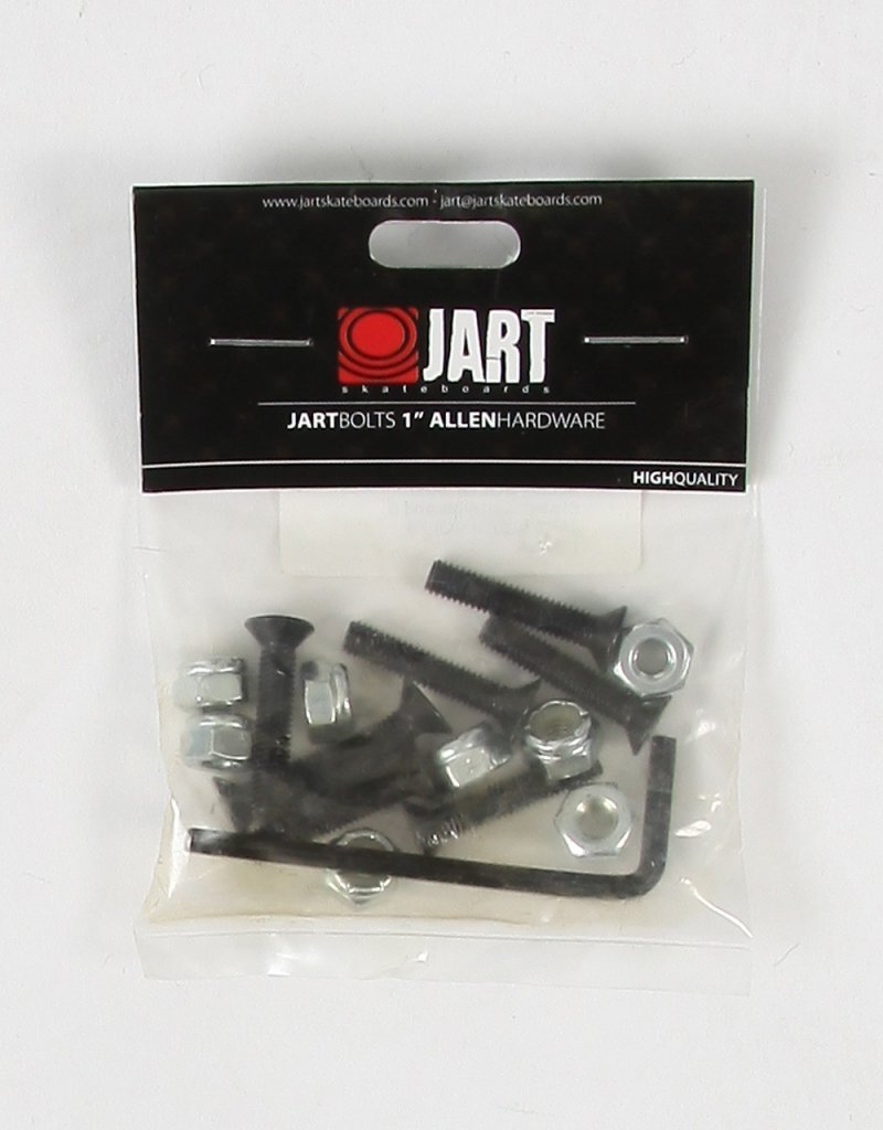 Levně Jart šroubky na skate Bolts Pack 8 Allen HW black | Černá