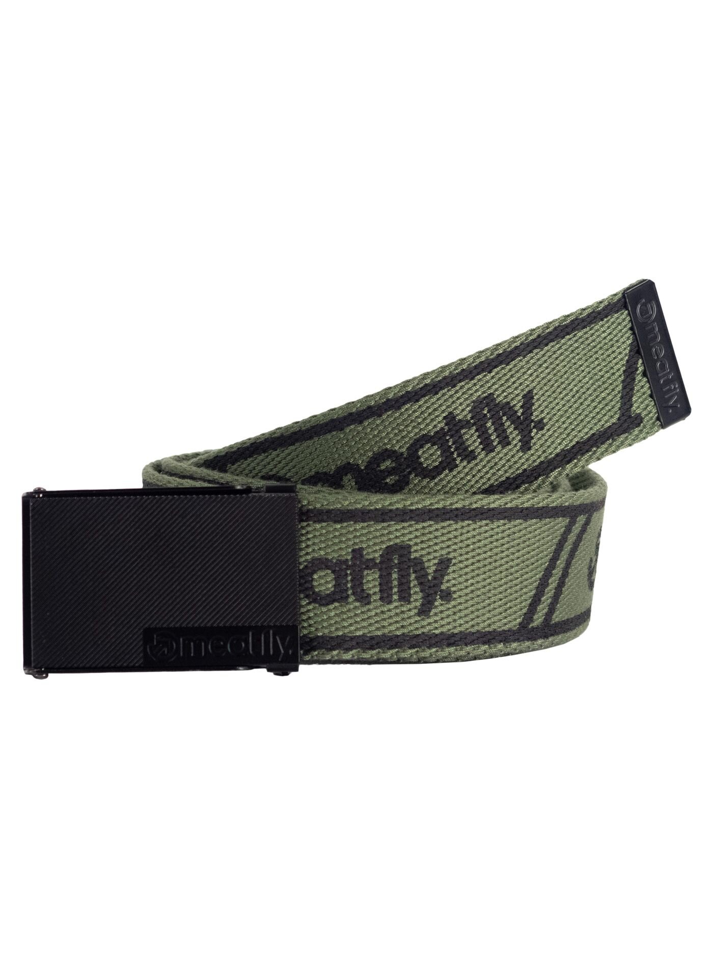 Levně Meatfly pásek Draco Olive | Zelená | Velikost One Size