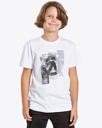 Dětské tričko Meatfly Artee, White