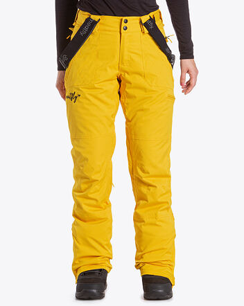 Dámské SNB & SKI kalhoty Meatfly Foxy Premium, Yellow