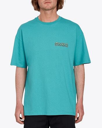 Pánské tričko Volcom Alstone Lse Sst, Temple Teal