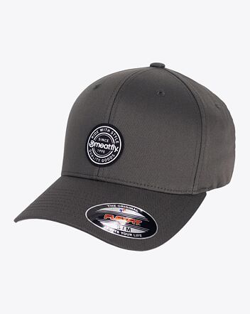 Kšiltovka Meatfly Raptor Flexfit, White Round/Dark Grey