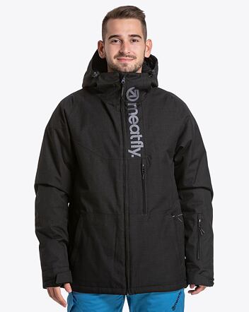 Pánská SNB & SKI bunda Meatfly Hoax, Black