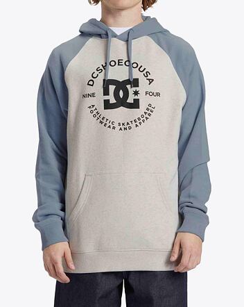 Pánská mikina DC Shoes Star Pilot, Snow Heather/Ashley Blue
