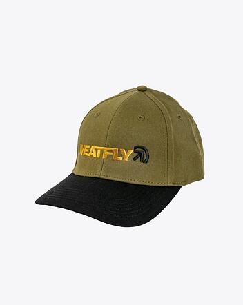 Kšiltovka Meatfly Zedd Flexfit, Olive