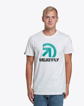Pánské tričko Meatfly Dais, White
