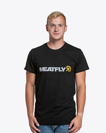 Pánské tričko Meatfly Logex, Grey/Black