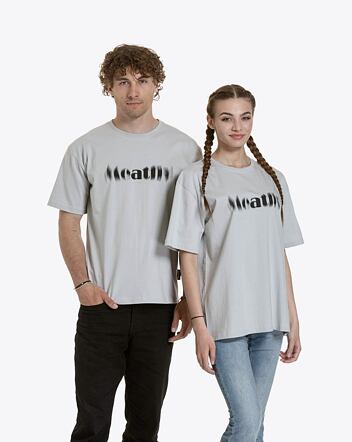 Unisex tričko Meatfly Domes, Stone Blured