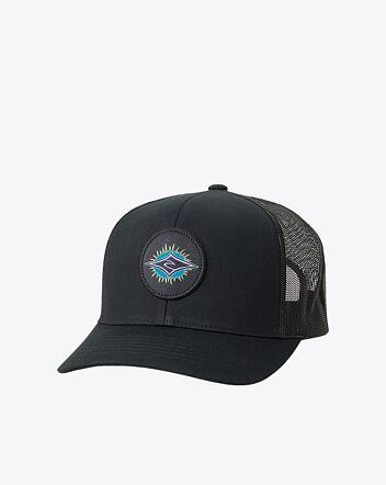 Kšiltovka Rip Curl Custom Curve Trucker, Black / Purple
