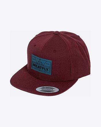Kšiltovka Meatfly Hornet Snapback, Live Ride Meatfly / Maroon
