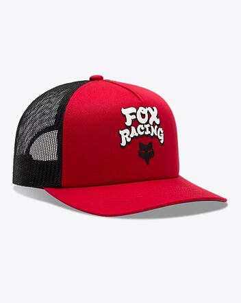 Kšiltovka Fox Racewear Mesh Trucker, Flame Red