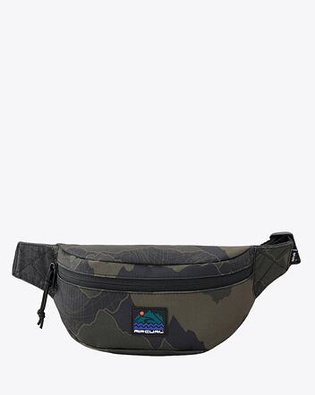 Ledvinka Rip Curl Waist Search Camo, Black/Olive