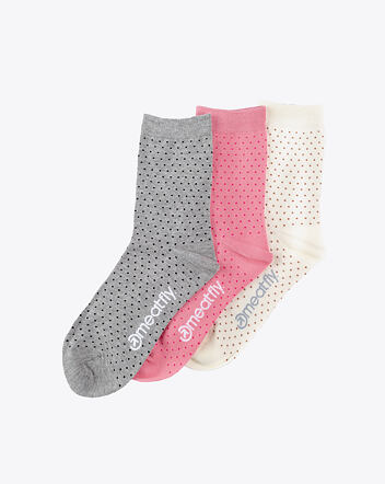 Ponožky Meatfly Rainy Dots socks, Triple Pack