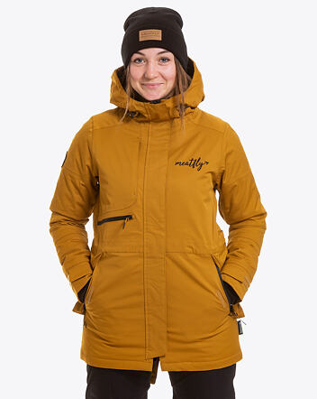 Dámská SNB & SKI bunda Meatfly Bunny Premium, Wood
