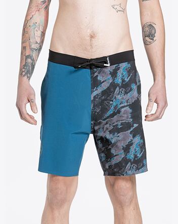 Pánské plavky Meatfly Ernie Boardshorts 19", Mossy Petrol