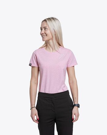 Dámské tričko Meatfly Lara, Pink Heather