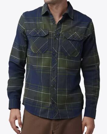Pánská košile Fox Traildust Flannel, Midnight
