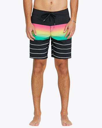 Pánské plavky Volcom Quarta Fade Mod 19, New Black