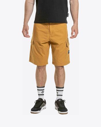 Pánské kraťasy Meatfly Syndrom, Beige Ripstop