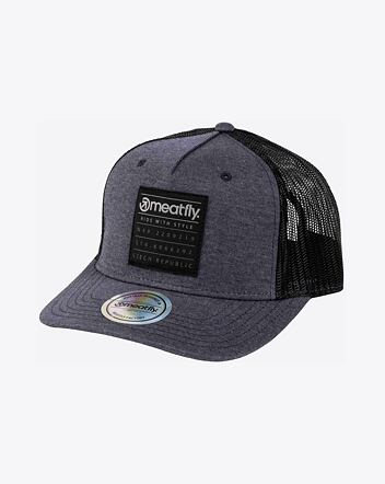 Kšiltovka Meatfly Corey Trucker, Navy Blue Square