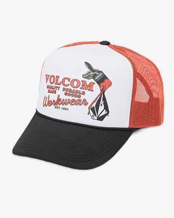 Kšiltovka Volcom Even Lay Workwear, Orange