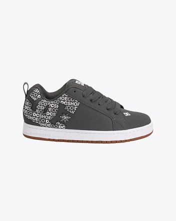Pánské boty DC Shoes Court Graffik, Dark Grey/White