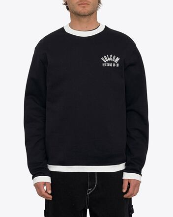Pánská mikina Volcom Skate Vitals G Taylor Crew, Black
