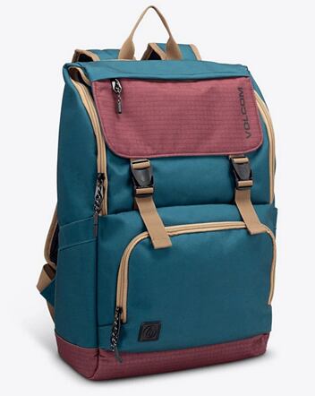Batoh Volcom Charter Fold Over, Merlot, 20 L