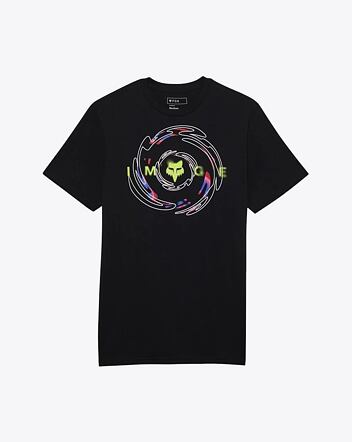 Pánské technické tričko Fox Energy Face Ss Premium, Black