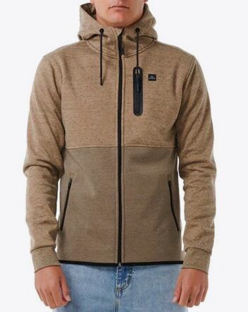Pánská mikina Rip Curl Anti Series Departed Zip Thr, Sand Dune