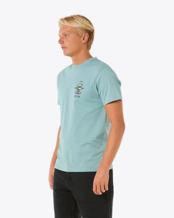 Pánské tričko Rip Curl Search Icon, Blue Lagoon