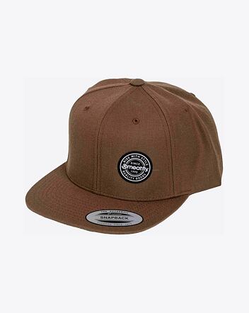 Kšiltovka Meatfly Hornet Snapback, White Round / Tan