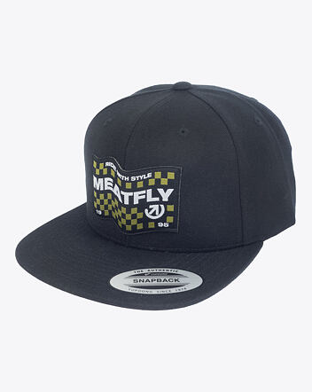 Kšiltovka Meatfly Hornet Snapback, Black