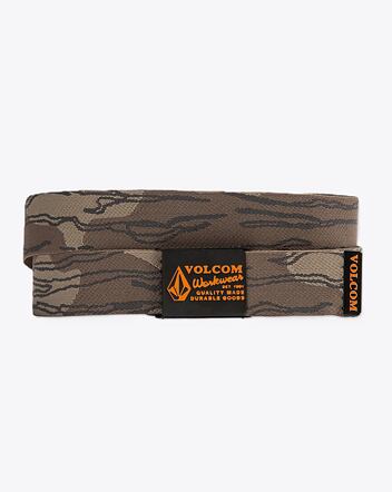 Pásek Volcom Workwear Web, Brindle