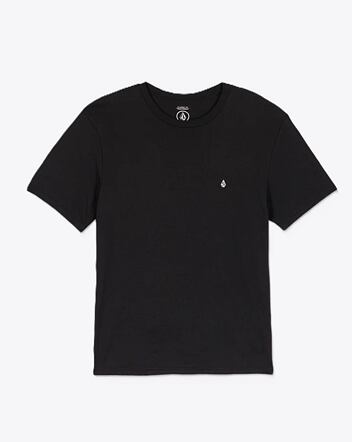Pánské tričko Volcom Stone Blanks Bsc Sst, Black