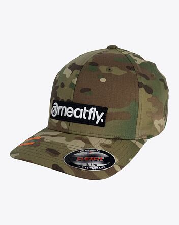 Kšiltovka Meatfly Raptor Flexfit, Multicam Logo