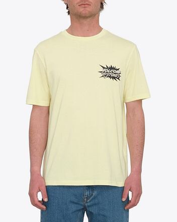 Pánské tričko Volcom Strange Relics Bsc Sst, Aura Yellow