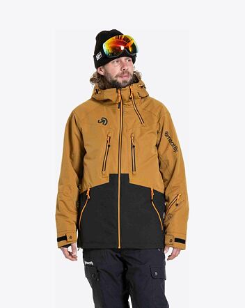 Pánská SNB & SKI bunda Meatfly Cronos, Wood / Black