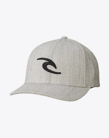 Kšiltovka Rip Curl Tepan Flexfit, Light Grey Heat