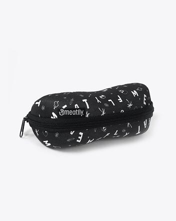Obal na brýle Meatfly Hanele Case, A - Doodle Print