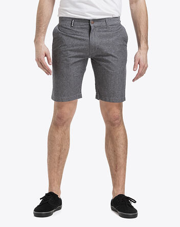 Meatfly Anthrax 19 Shorts, F - Melange Grey