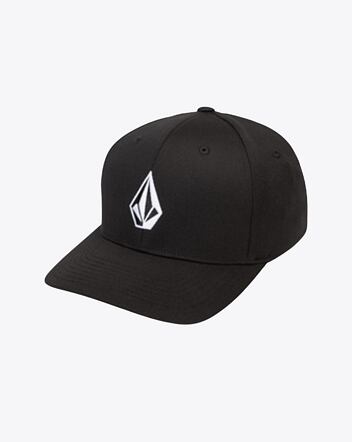 Kšiltovka Volcom Full Stone Flexfit Hat, Black