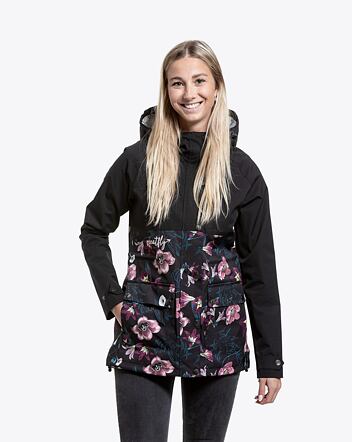 Dámská street bunda Meatfly Xita, Hibiscus Black
