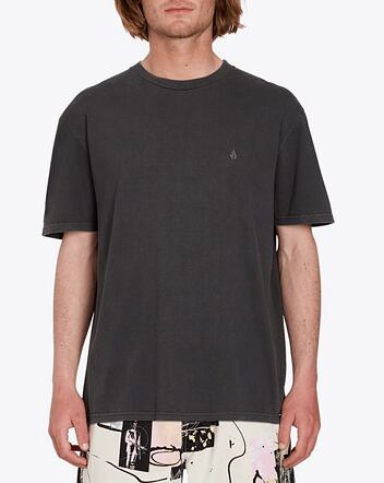 Pánské tričko Volcom Solid Stone Emb Sst, Black